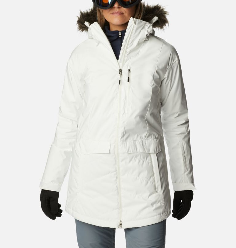 Thumbnail: Women's Mount Bindo II Omni-Heat Infinity Insulated Jacket, Color: White Sheen, image 1