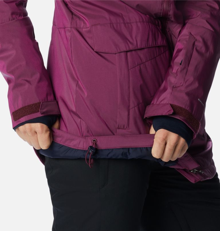 Thumbnail: Manteau isolé Mount Bindo II pour femme, Color: Marionberry Sheen, image 12