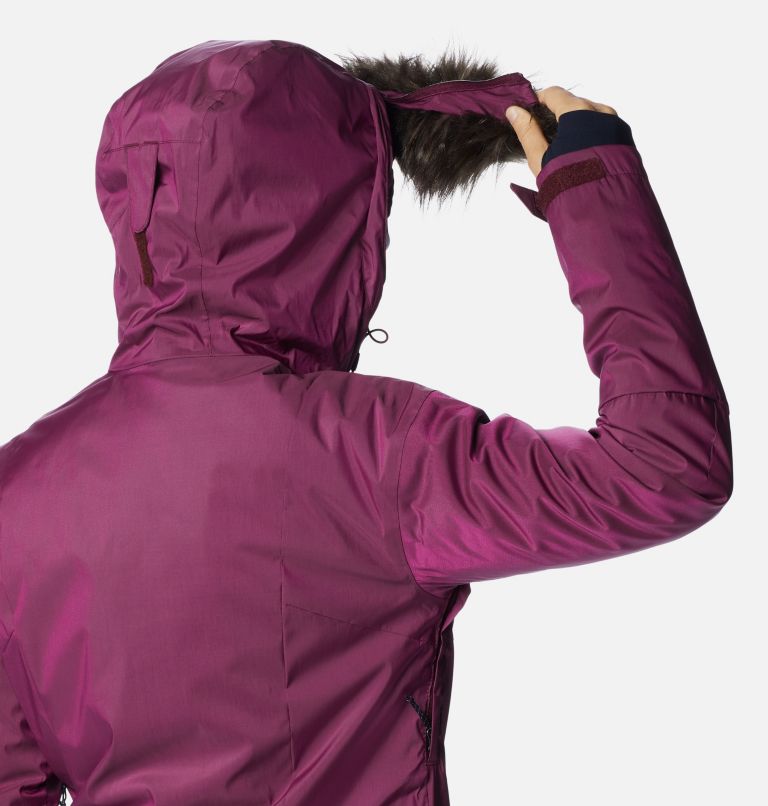 Women's Mount Bindo II Omni-Heat Infinity Insulated Jacket, Color: Marionberry Sheen, image 7