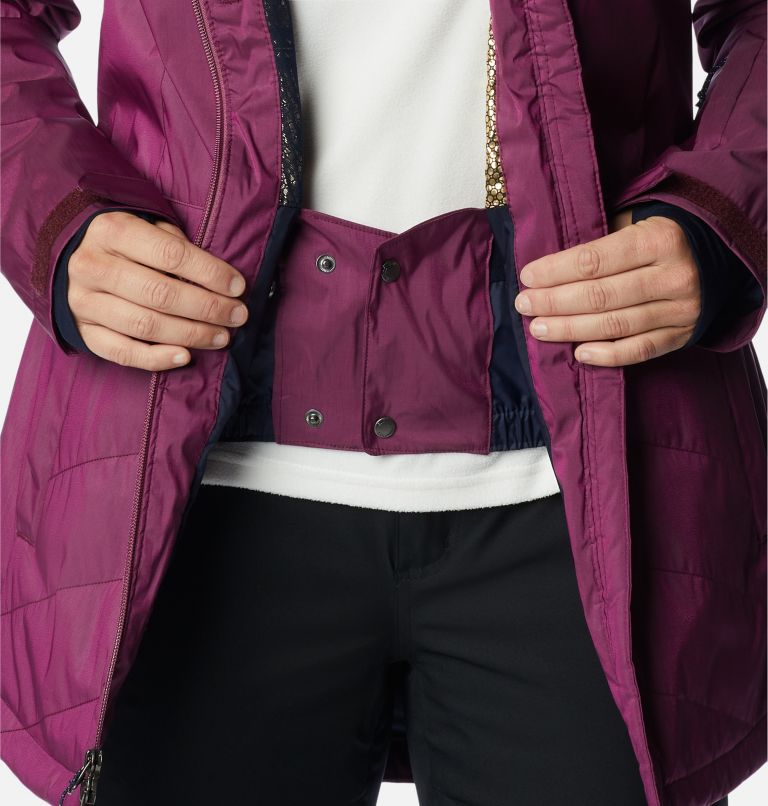 Women's Mount Bindo II Omni-Heat Infinity Insulated Jacket, Color: Marionberry Sheen, image 9