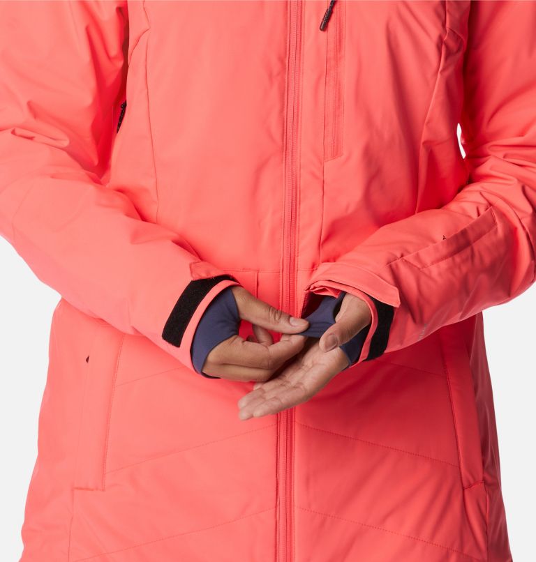 Veste de Ski Imperméable Mount Bindo II Femme, Color: Neon Sunrise, image 12