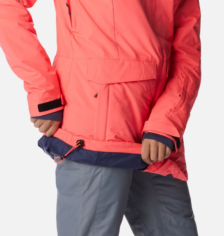Veste de Ski Imperméable Mount Bindo II Femme, Color: Neon Sunrise, image 13