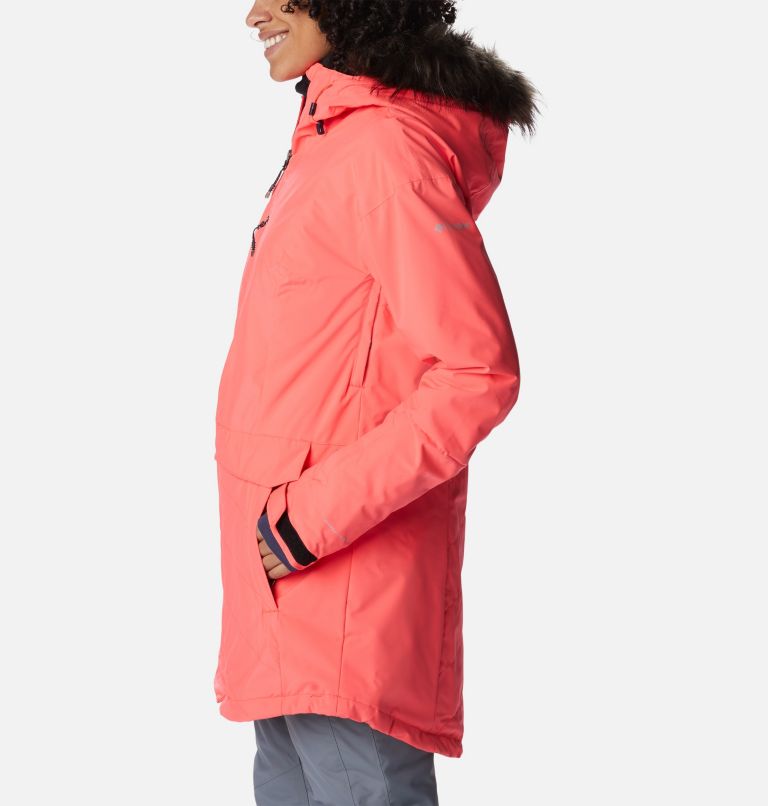 Women's Mount Bindo II Omni-Heat Infinity Insulated Jacket, Color: Neon Sunrise, image 3