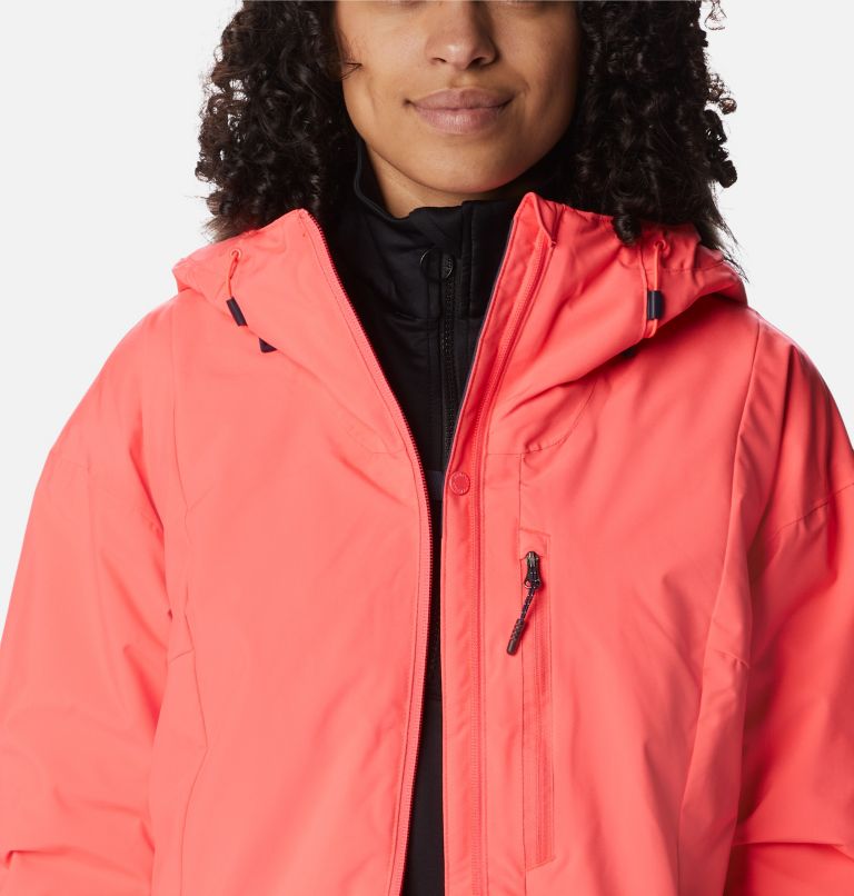 Thumbnail: Veste de Ski Imperméable Mount Bindo II Femme, Color: Neon Sunrise, image 9