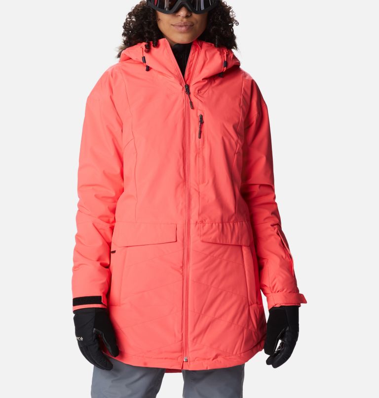 Veste de Ski Imperméable Mount Bindo II Femme, Color: Neon Sunrise, image 1