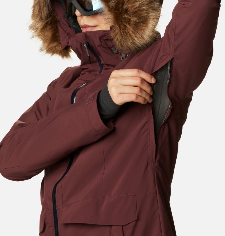 Mount Bindo II Insulated Jacket | 671 | L, Color: Malbec, image 7