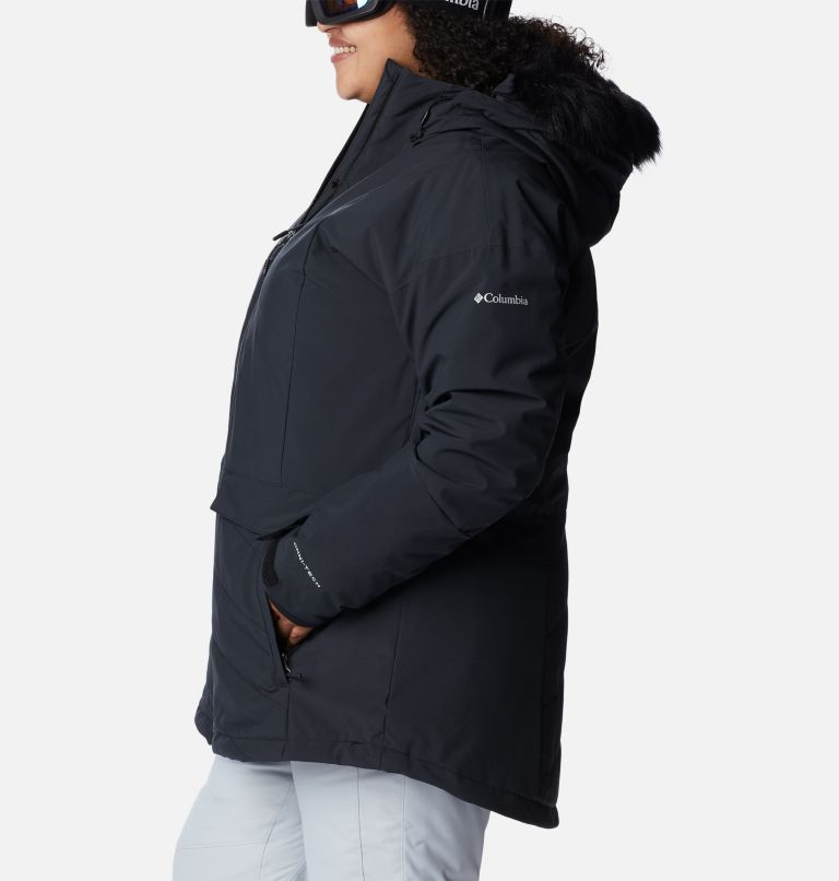 Thumbnail: Women's Mount Bindo II Omni-Heat Infinity Insulated Jacket - Plus Size, Color: Black, image 3