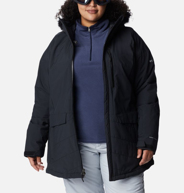 Thumbnail: Women's Mount Bindo II Omni-Heat Infinity Insulated Jacket - Plus Size, Color: Black, image 6