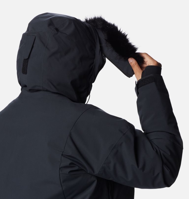 Thumbnail: Women's Mount Bindo II Omni-Heat Infinity Insulated Jacket - Plus Size, Color: Black, image 7
