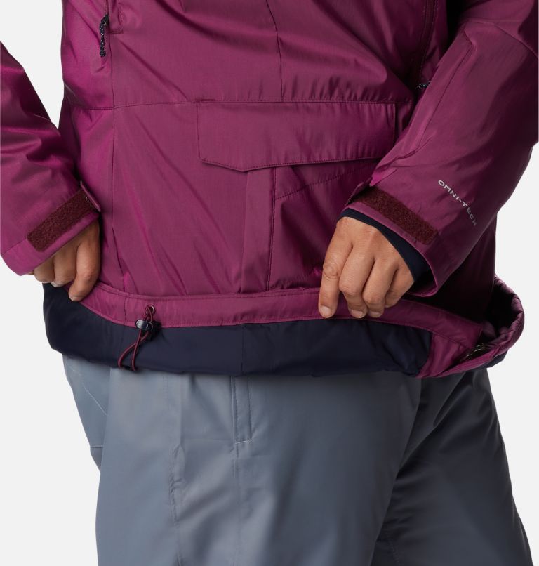 Thumbnail: Women's Mount Bindo II Omni-Heat Infinity Insulated Jacket - Plus Size, Color: Marionberry Sheen, image 12