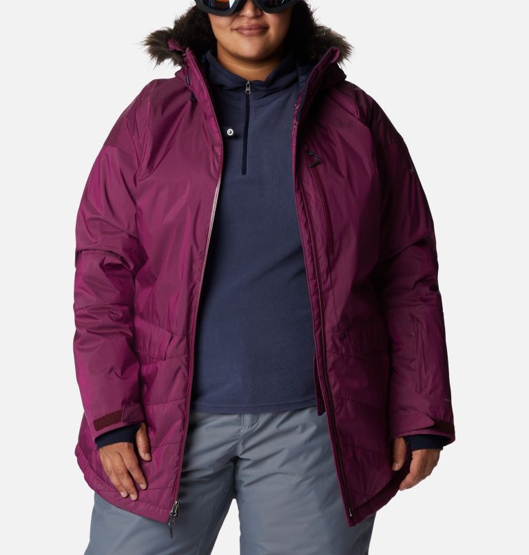 Women's Mount Bindo II Omni-Heat Infinity Insulated Jacket - Plus Size, Color: Marionberry Sheen, image 13