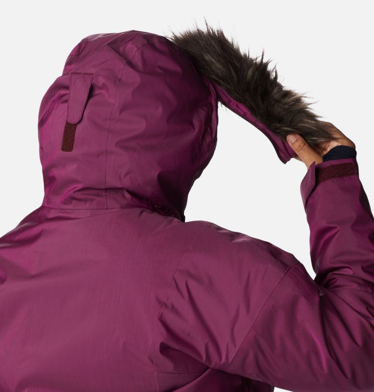 Women's Mount Bindo II Omni-Heat Infinity Insulated Jacket - Plus Size, Color: Marionberry Sheen, image 7