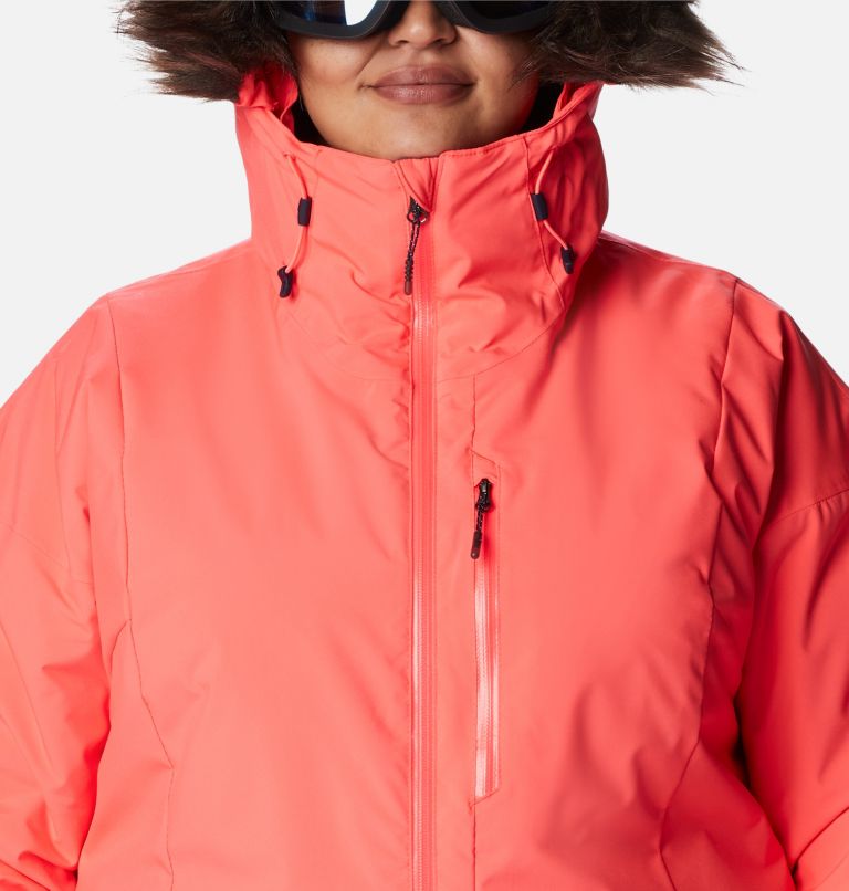 Women's Mount Bindo II Omni-Heat Infinity Insulated Jacket - Plus Size, Color: Neon Sunrise, image 4