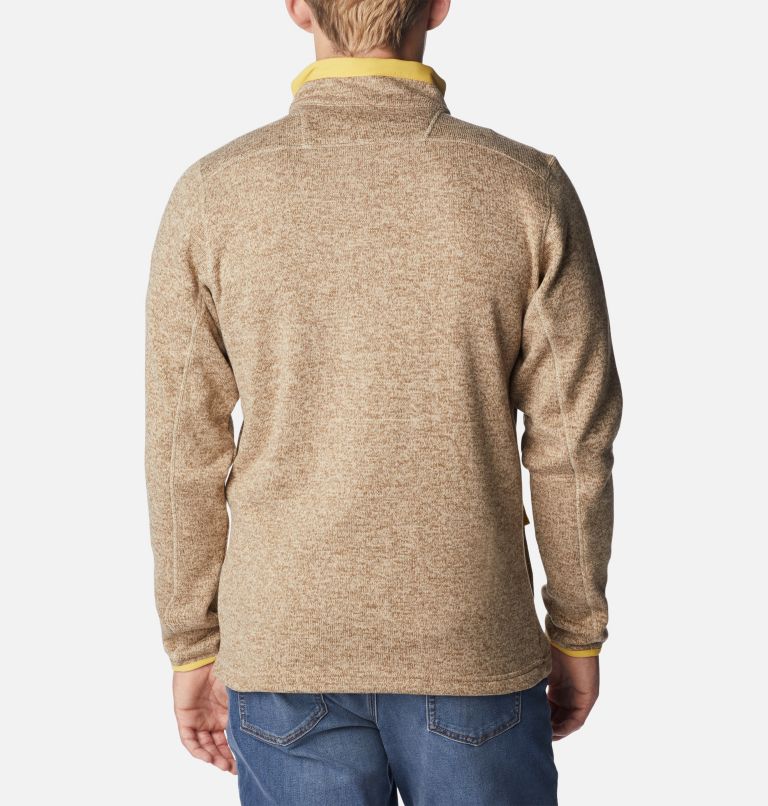 Thumbnail: Men's Sweater Weather Fleece Jacket, Color: Ancient Fossil Heather, image 2