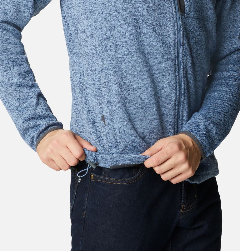 Manteau à fermeture éclair Sweater Weather pour homme, Color: Bluestone Heather, image 6