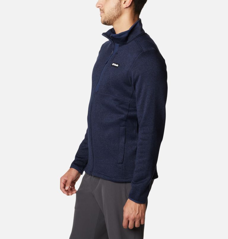 Thumbnail: Polaire Sweater Weather Homme, Color: Collegiate Navy Heather, image 3