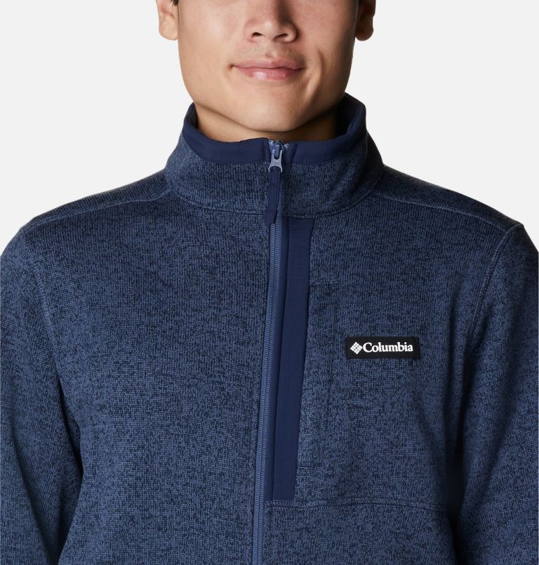 Manteau à fermeture éclair Sweater Weather pour homme, Color: Dark Mountain Heather, image 4