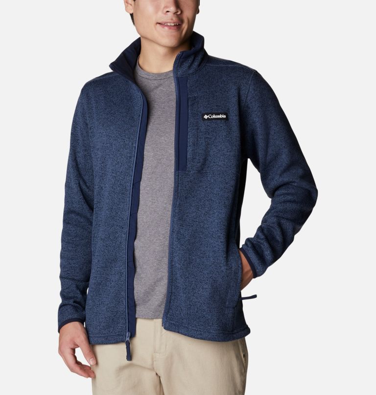 Manteau à fermeture éclair Sweater Weather pour homme, Color: Dark Mountain Heather, image 7