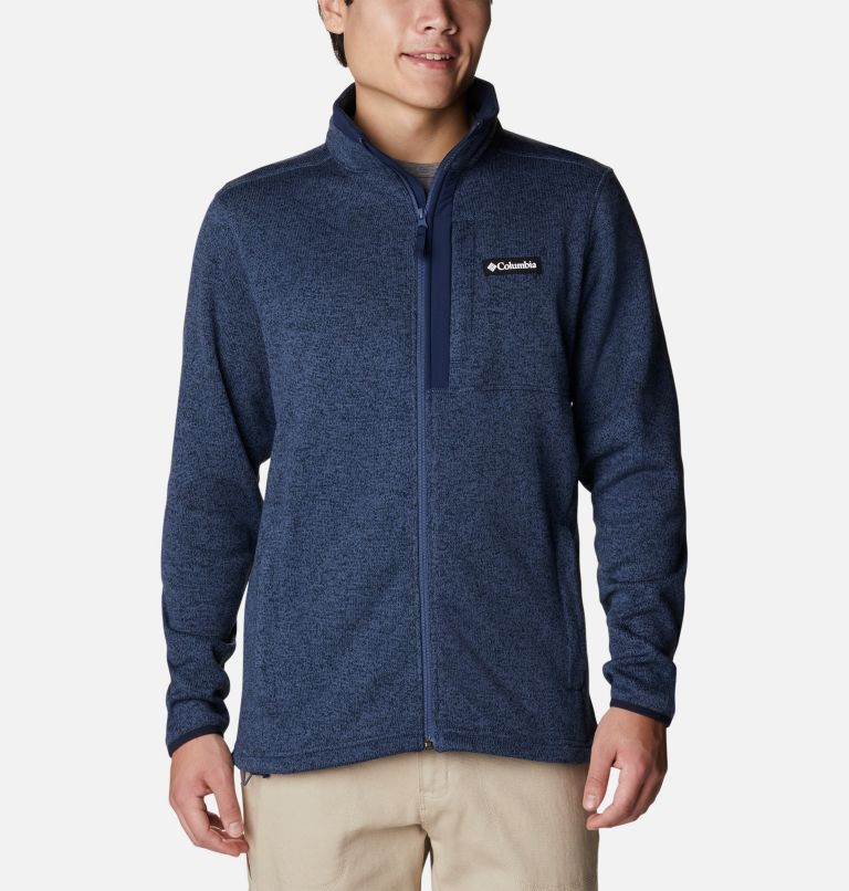 Manteau à fermeture éclair Sweater Weather pour homme, Color: Dark Mountain Heather, image 1