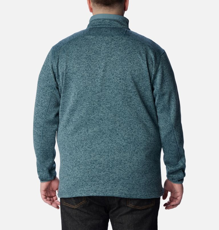 Men's Sweater Weather Fleece Full Zip - Big, Color: Night Wave Heather, image 2