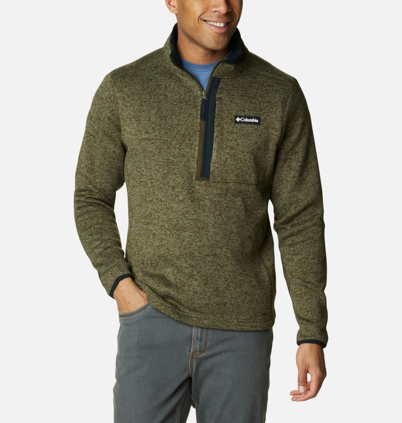 Men's Sweater Weather™ Fleece Half Zip Pullover 1