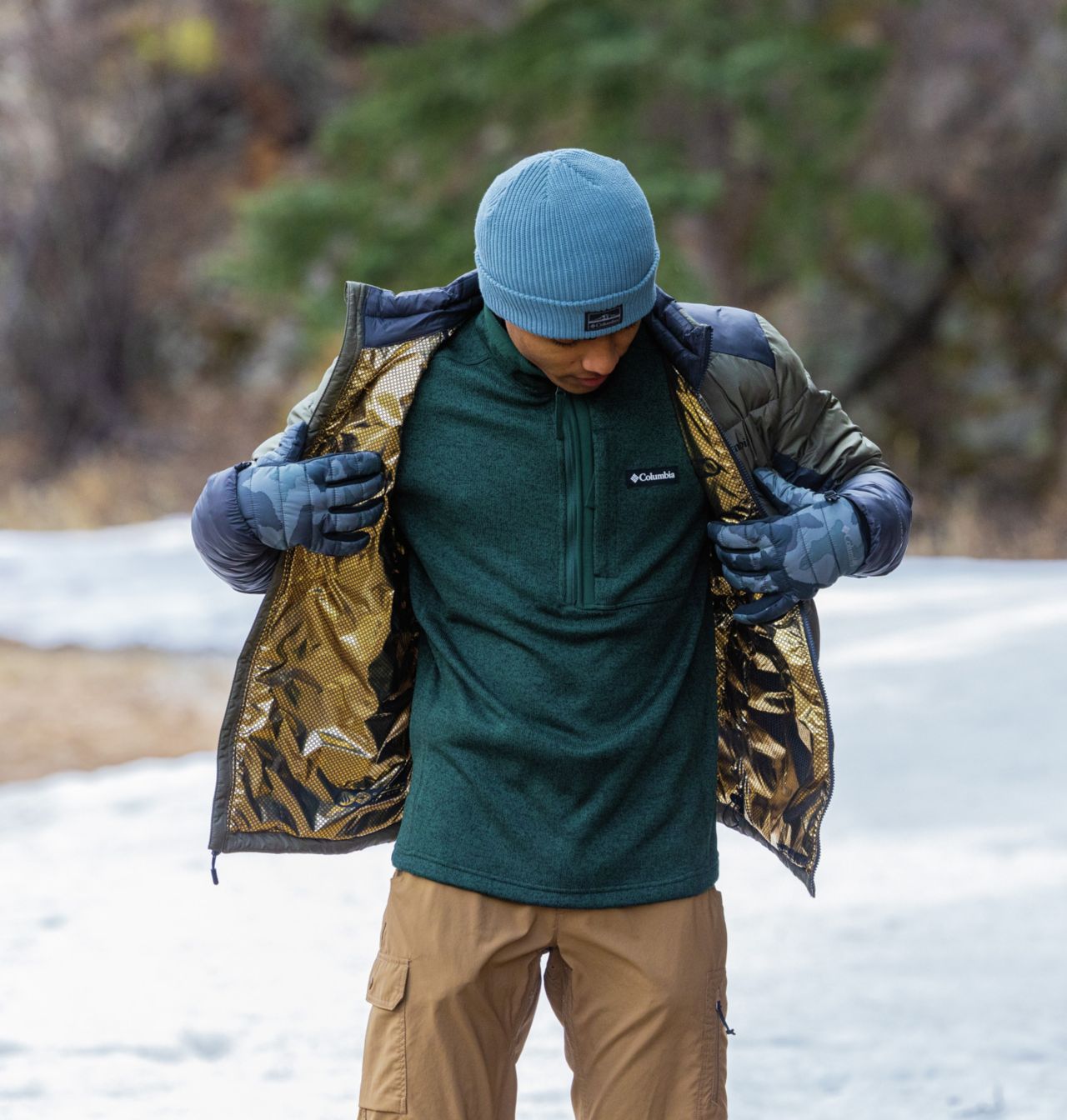 Men's Sweater Weather™ Fleece Half Zip Pullover 6