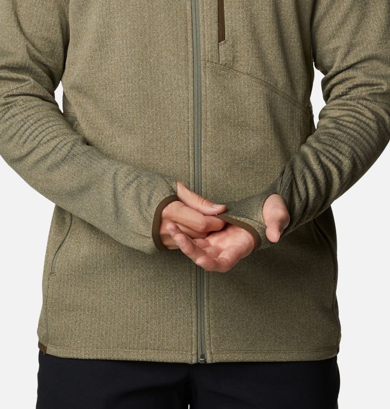 Columbia Park View Fleece Ful zip-Stone green