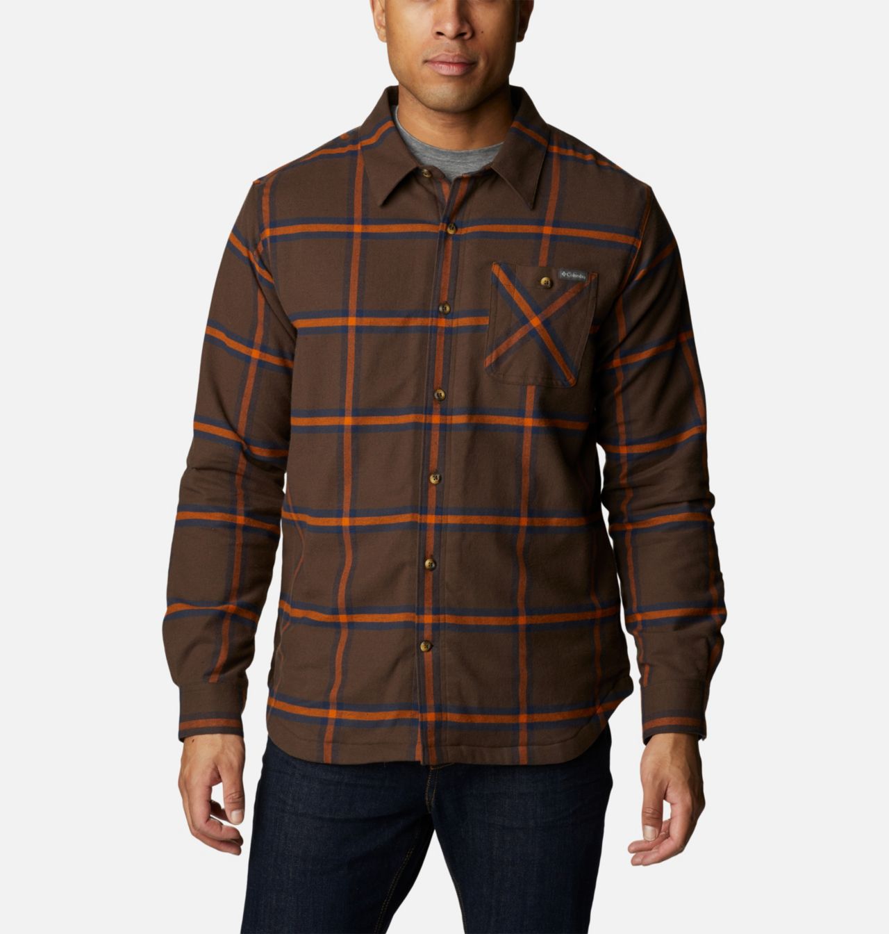 Men's Cornell Woods™ Fleece Lined Flannel Shirt 1