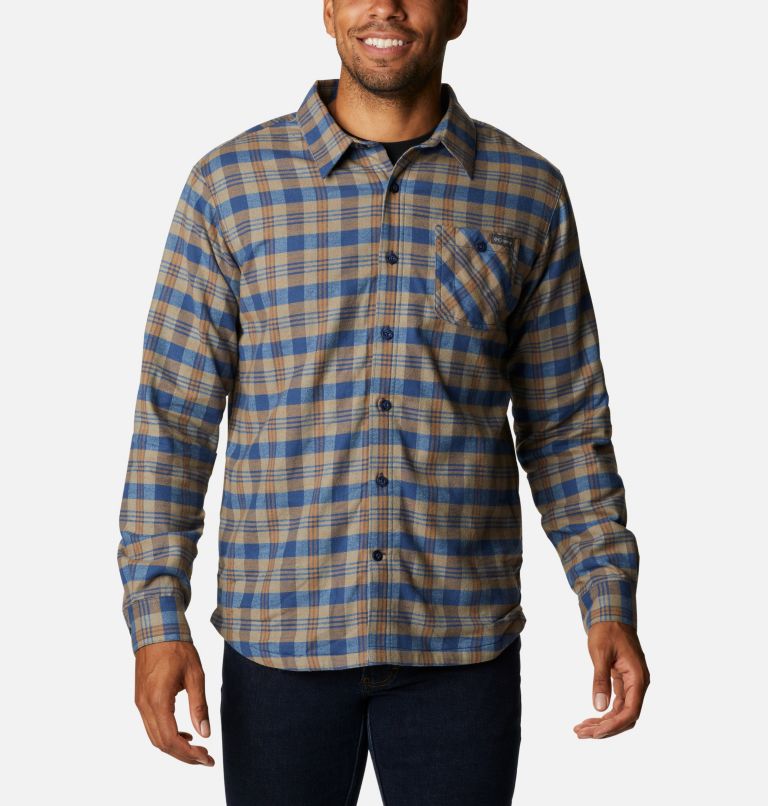 Men's Cornell Woods™ Fleece Lined Flannel Shirt | Columbia Sportswear