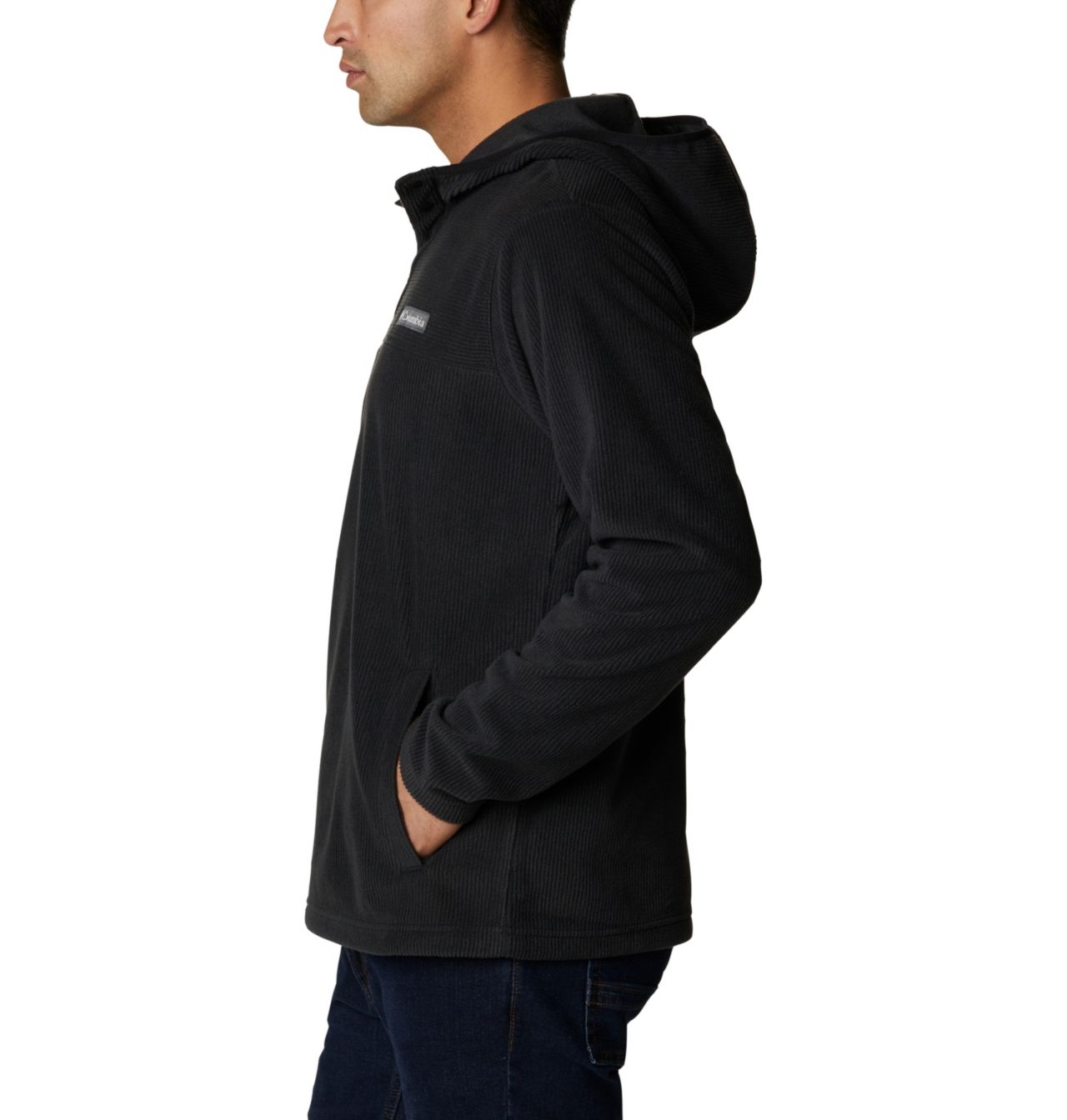 Men's Steens Mountain™ Novelty Half Snap Fleece Hoodie 3