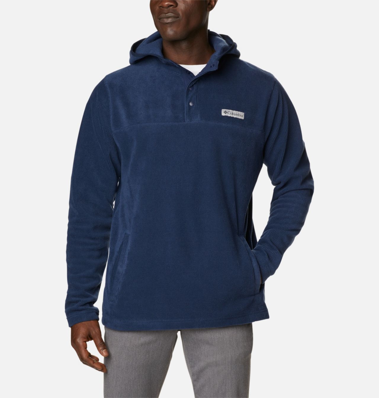 Men's Steens Mountain™ Novelty Half Snap Fleece Hoodie 1