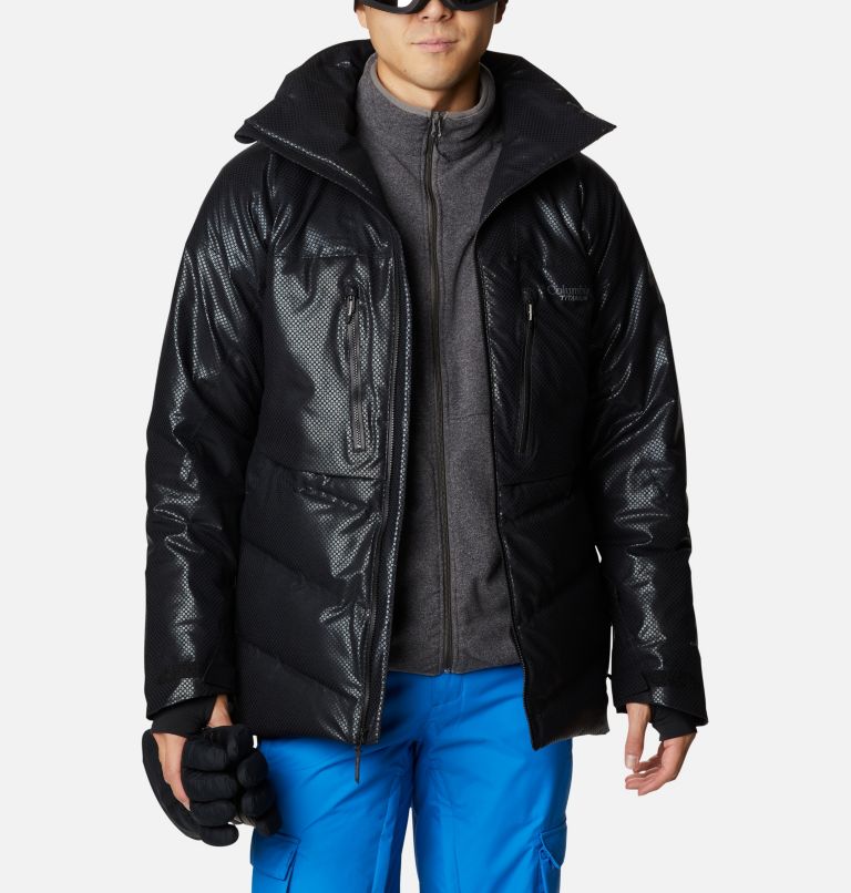 Columbia 700 down jacket cheap omni heat