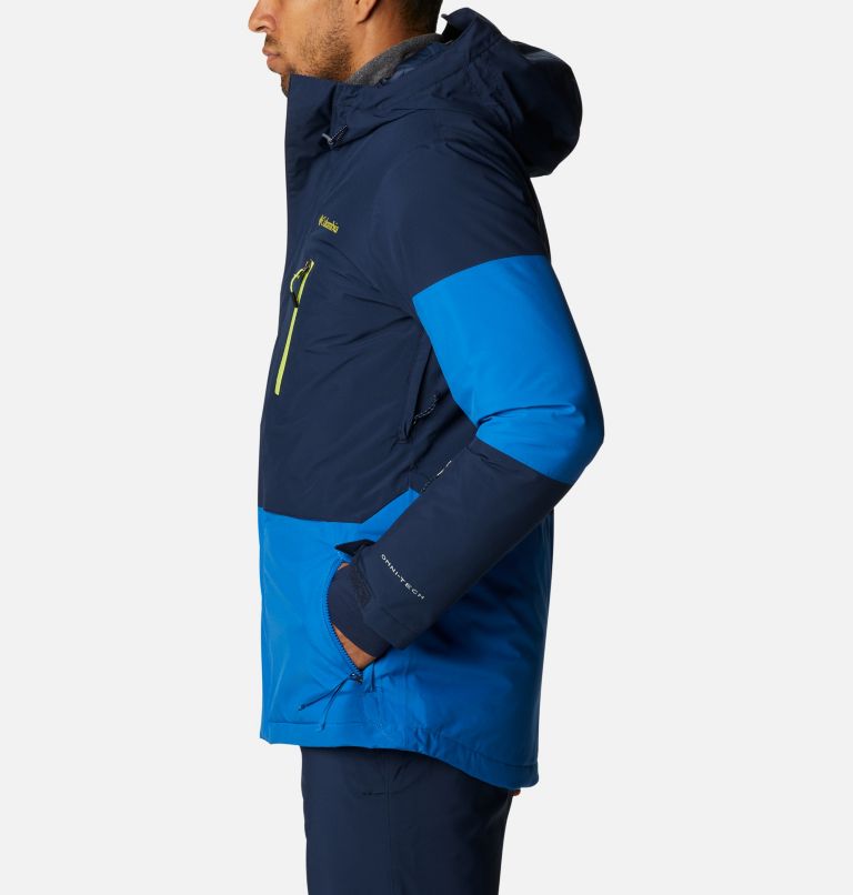 Aerial Ascender Jacket | 464 | M, Color: Collegiate Navy, Bright Indigo, image 3