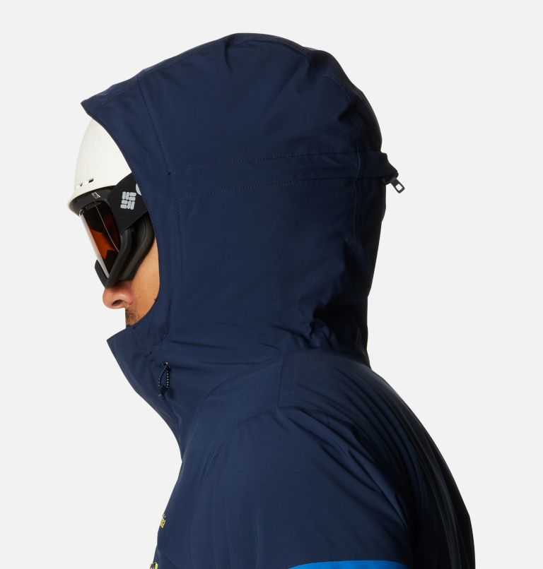 Aerial Ascender Jacket | 464 | M, Color: Collegiate Navy, Bright Indigo, image 8