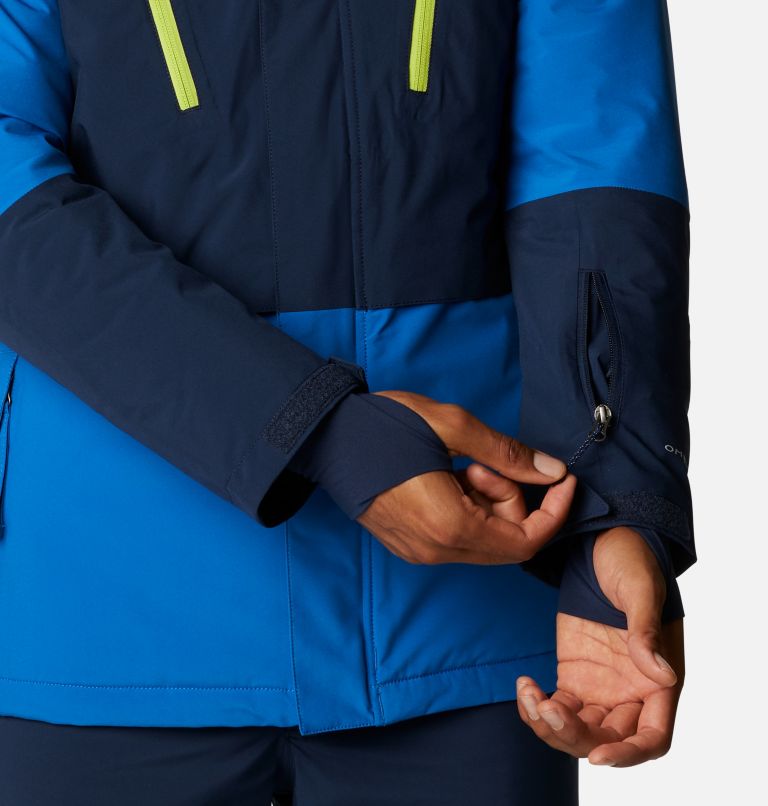 Aerial Ascender Jacket | 464 | M, Color: Collegiate Navy, Bright Indigo, image 11