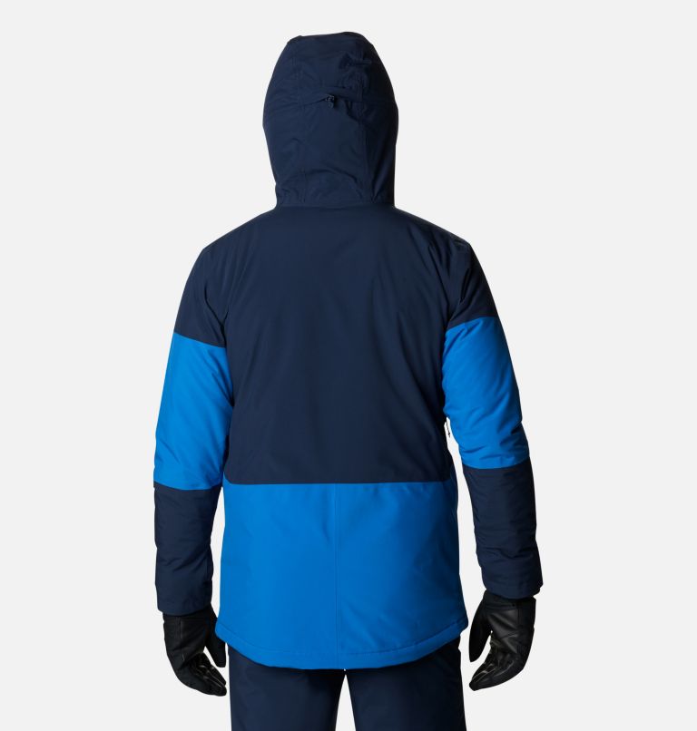 Men's Aerial Ascender Waterproof Ski Jacket, Color: Collegiate Navy, Bright Indigo, image 2