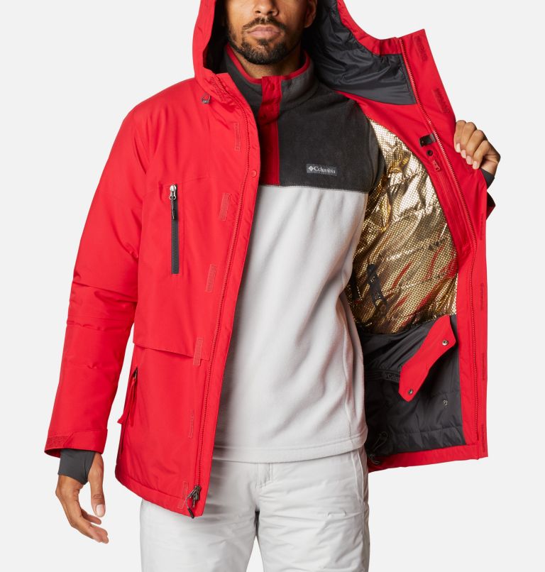 Aerial Ascender Jacket | 613 | XL, Color: Mountain Red, image 5