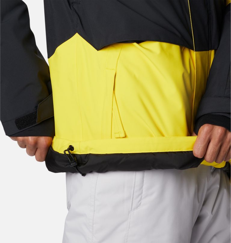 Thumbnail: Men's Aerial Ascender Omni-Heat Infinity Insulated Jacket, Color: Laser Lemon, Black, image 12