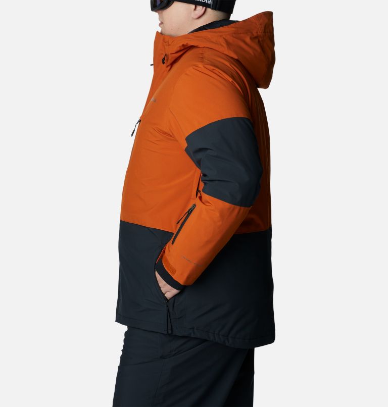 Men's Aerial Ascender Omni-Heat Infinity Insulated Jacket - Big, Color: Black, Warm Copper, image 3