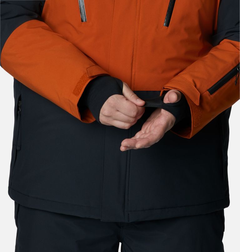 Thumbnail: Men's Aerial Ascender Omni-Heat Infinity Insulated Jacket - Big, Color: Black, Warm Copper, image 11