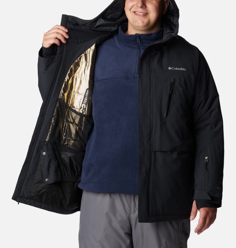 Men's Aerial Ascender Omni-Heat Infinity Insulated Jacket - Big, Color: Black, image 5