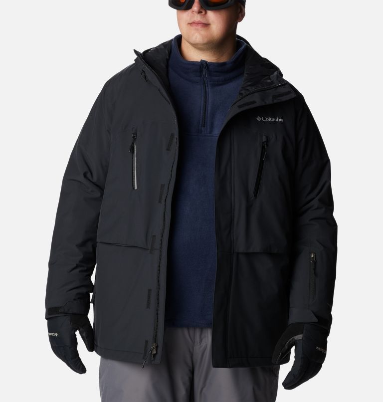 Thumbnail: Men's Aerial Ascender Omni-Heat Infinity Insulated Jacket - Big, Color: Black, image 7