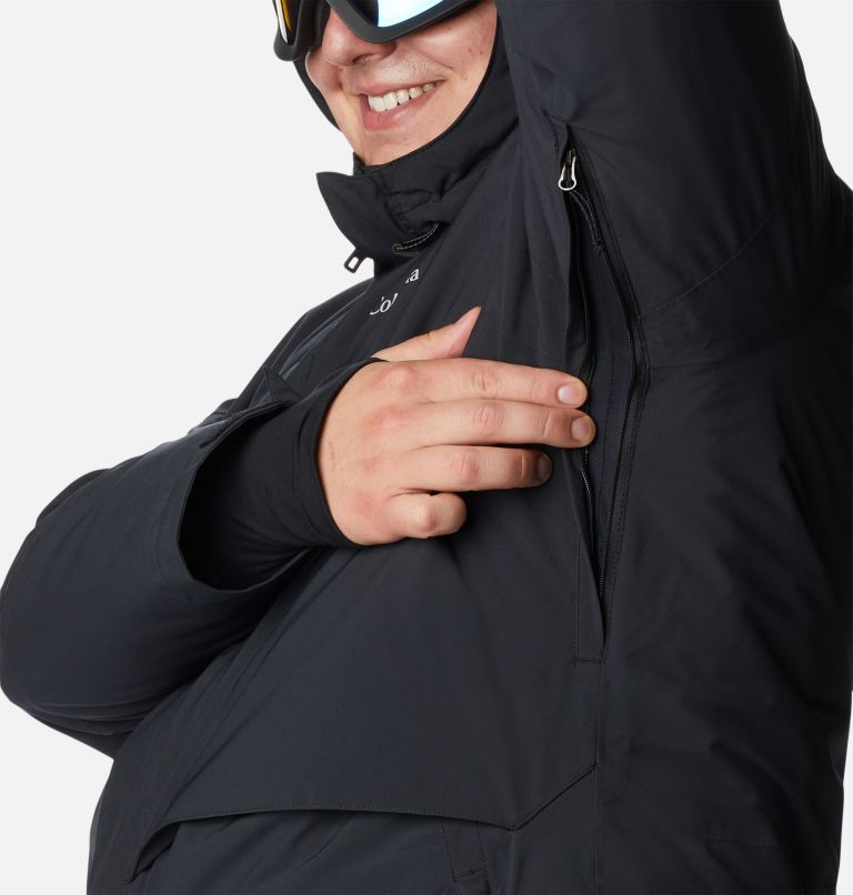 Thumbnail: Men's Aerial Ascender Omni-Heat Infinity Insulated Jacket - Big, Color: Black, image 10