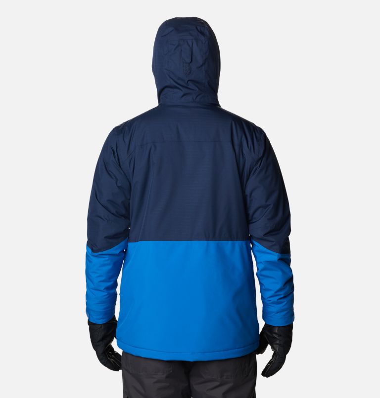 Men's Iceberg Point Jacket, Color: Bright Indigo, Collegiate Navy, image 2