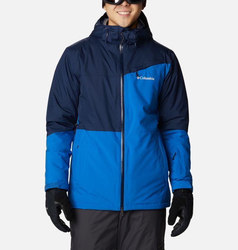 Thumbnail: Men's Iceberg Point Waterproof Ski Jacket, Color: Bright Indigo, Collegiate Navy, image 1