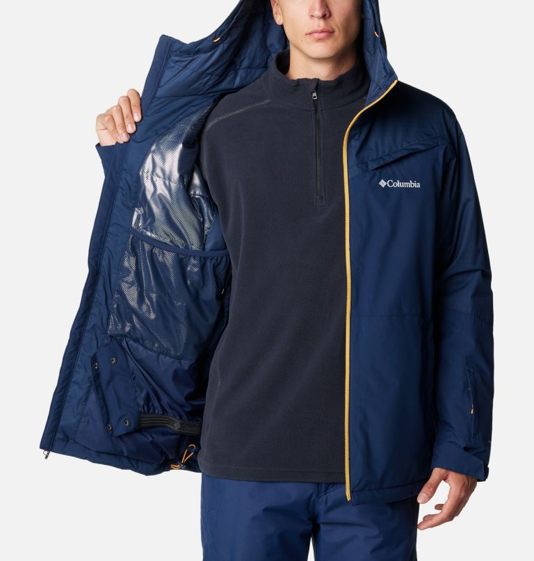 Men's Iceberg Point Waterproof Ski Jacket, Color: Collegiate Navy, image 5