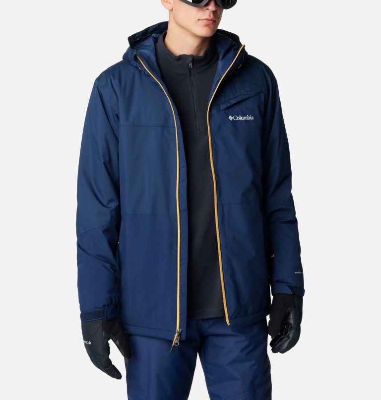 Men's Iceberg Point Waterproof Ski Jacket, Color: Collegiate Navy, image 9