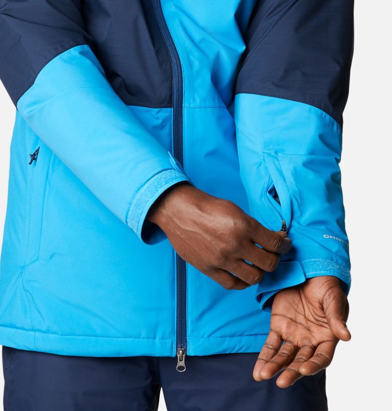 Iceberg Point Jacket | 491 | S, Color: Compass Blue, Collegiate Navy, image 9