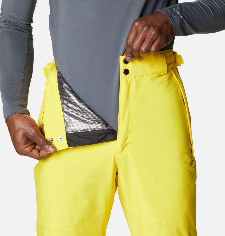 Men's Shafer Canyon Waterproof Ski Trousers, Color: Laser Lemon, image 7