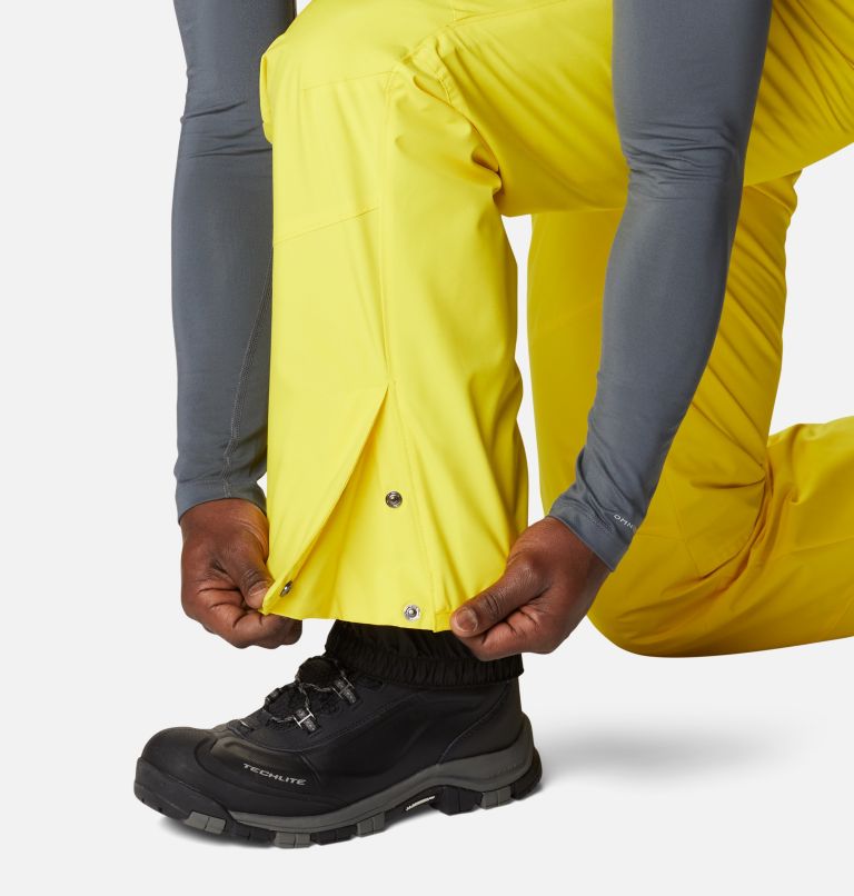 Men's Shafer Canyon Waterproof Ski Trousers, Color: Laser Lemon, image 9